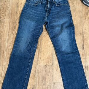 GAP Men's Dark Blue Straight Jeans